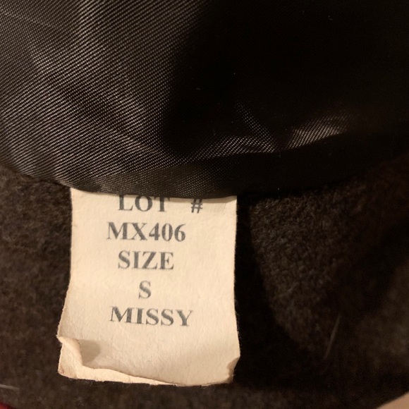 Brown 100% wool peacoat 🔸 - Picture 5 of 5